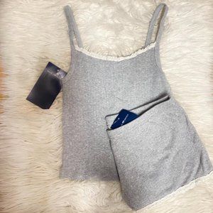 BNWT Brandy Melville Belle Gray Lace Set